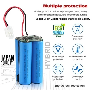 Battery HYBRID แบตเตอรี่หุ่นยนต์ดูดฝุ่น For MisterRobot เครื่องดูดฝุ่นอัตโนมัติ Battery Li-ion 2600mAh 14.4-14.8V Japan