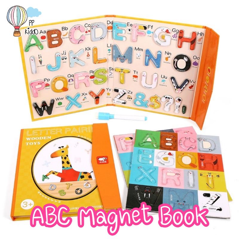 ABC Magnet Book หนังสือแม่เหล็ก สมุดแม่เหล็ก