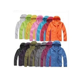 เสื้อผ้าร่มThe north face มี uvกันแดด กันลม แขนยาว 16 สี A.3