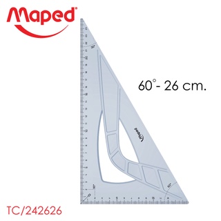 Maped ไม้ฉาก 60 องศา 20 ซม. GEO METRIC TC/242626