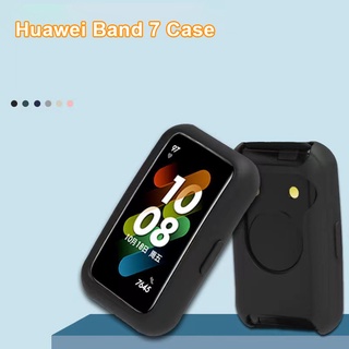 เคส TPU นิ่ม สําหรับ Huawei Band 7 สมาร์ทวอทช์ ป้องกัน เปลือกซิลิโคน ป้องกันหน้าจอ กรอบป้องกัน อุปกรณ์เสริม