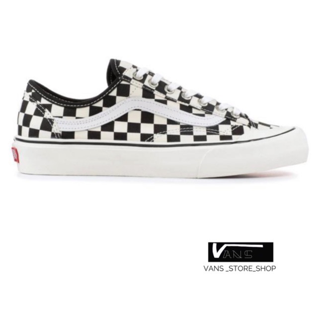 VANS STYLE 36 DECON SF IN CHECKER BLACK WHITE SNEAKERS สินค้ามีประกันแท้