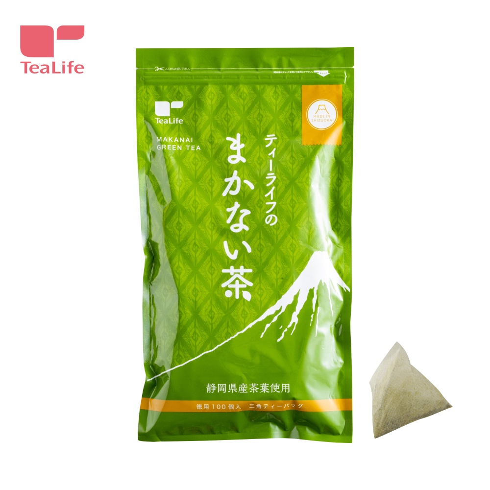 [TeaLife] ชาเขียวญี่ปุ่น -Makanai- teabag type 250 g (2.5gx100 tbgs) ชาเขียวญี่ปุ่น Japanese green tea ส่งตรงจากประเทศญี่ปุ่น