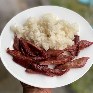 เนื้อแดดเดียว (ยังไม่ทอด) เนื้อวัวแท้100% สูตรเด็ด หอมอร่อย ไม่ใช่เนื้อเศษ