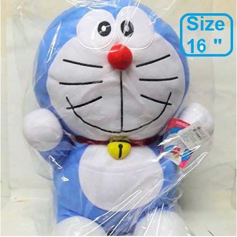 Doraemon ตุ๊กตาโดเรม่อน 16 นิ้ว (สีฟ้า) ลิขสิทธิ์แท้ 100%(มีป้ายแท้จากA.I/A.I.T.ของญี่ปุ่น)