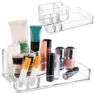 Acrylic cosmetic storage set ชั้นอะคริลิคจัดระเบียบเครื่องสำอาง