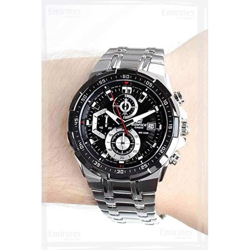Win Watch shop นาฬิกา Casio Edifice รุ่น EFR539D1A นาฬิกาผู้ชายสายแสตนเลส โครโนกราฟรับเต็ม