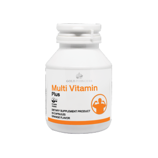 Gold Princess MULTI VITAMIN (มัลติ วิตามิน บรรจุ 30 เม็ด) 1 กระปุก