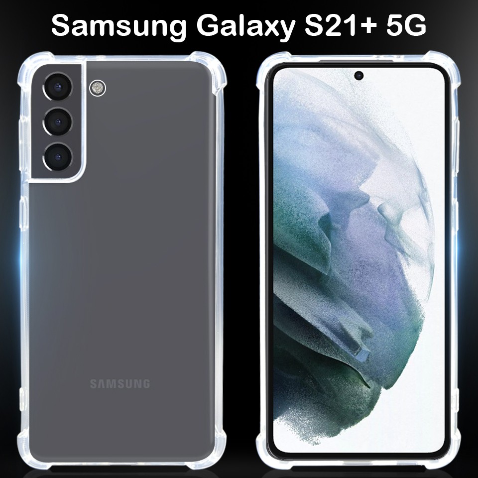 เคสใส สีดำ  ซัมซุง เอส20 เอส20พลัส เอส21  Case For Samsung Galaxy S20 S20+ S20 Ultra S20 FE S21 S21+