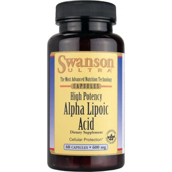 Swanson Ultra Alpha Lipoic Acid 600 mg / 60 Caps