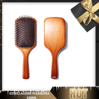 Aveda Wooden Paddle Hair Air Brusher Hair Brush Tools Massage the Scalp to Smooth Out the Hair อเวดา