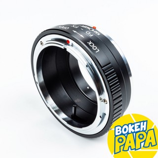 K&amp;F Concept FD-FX Lens mount adapter Canon FD For Fuji เมาท์แปลง อแดปเตอร์ ( FD-FX / FD-X ) ( FD FX )