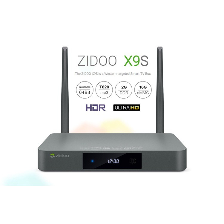 Zidoo X9s Realtek 1295DD ขุมพลัง จาก Chip Realtek HD Player , Android Box