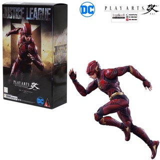 PLAY ARTS KAI 改 : DC COMIC JUSTICE LEAGUE : THE FLASH MOVIE Ver. ของใหม่ ของแท้ 100%