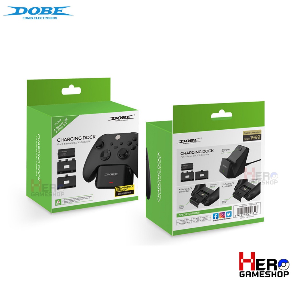 [Dobe] Charging Dockแบตเตอรี่ 1200mAh 🇹🇭พร้อมส่งในไทย🇹🇭 พร้อมแท่นชาร์จจอย แท้ จอย Xbox One/ Xbox Series S/ Xbox Series X