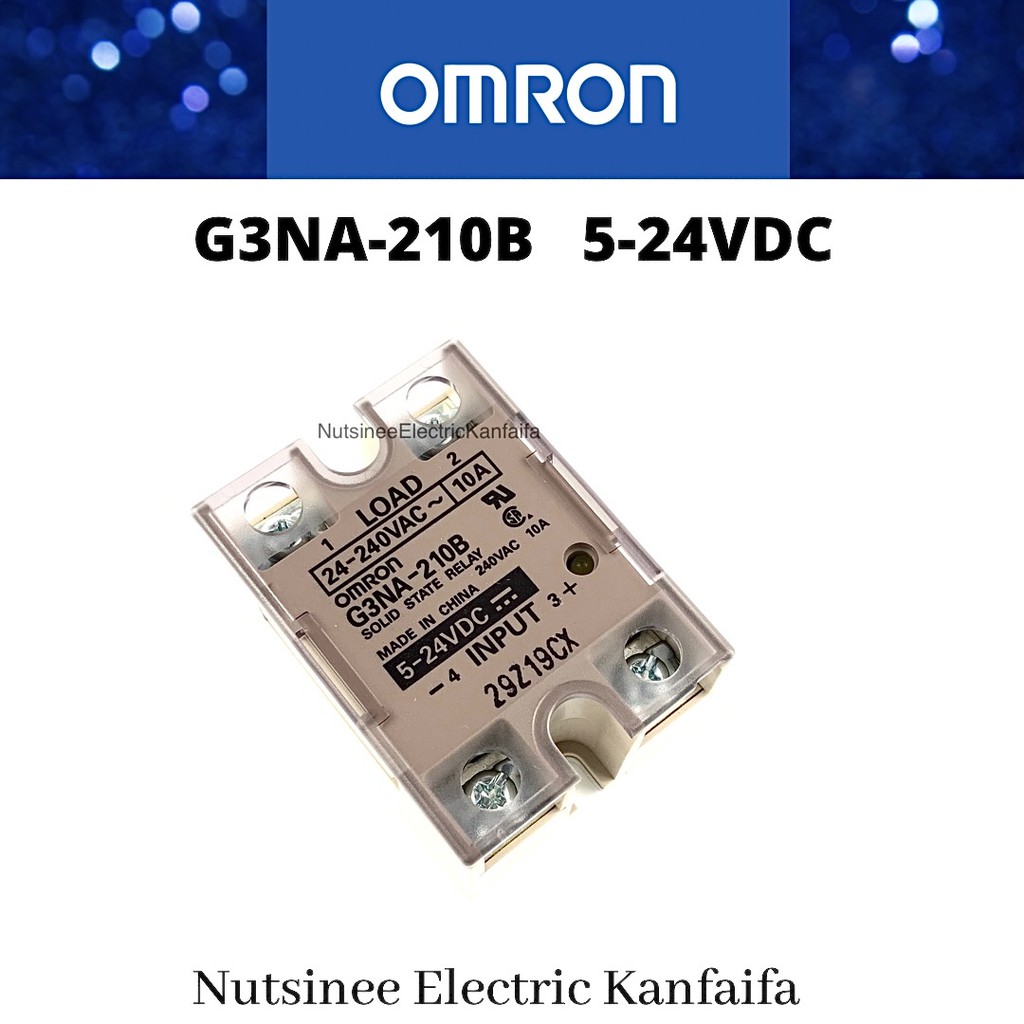 G3NA-210B DC5-24V SOLID STATE RELAY OMRON ของแท้ ราคา 450 บาท