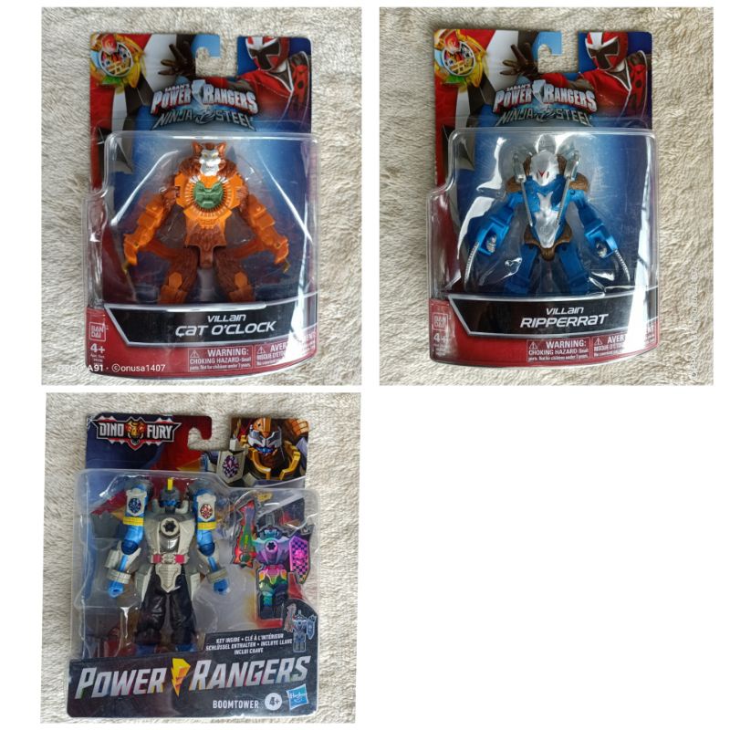 Power rangers Dino Fury Ninja steel Bandai