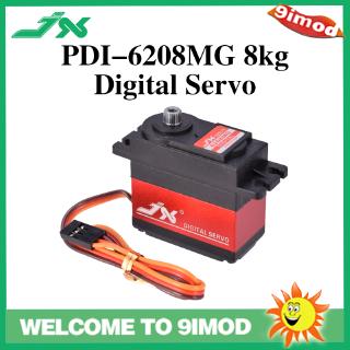 Jx Servo เกียร์โลหะ PDI-6208MG 8KG 0.07 วินาที ความเร็วสูง สําหรับโมเดลรถบังคับ 1/10