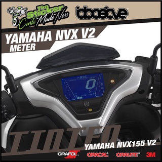 ใหม่ ของแท้ เมเตอร์เคลือบสี สําหรับ YAMAHA NVX 155 V2 BARU - NEW 2022