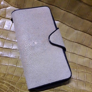 stingray purse 1 zipstingray sanded purse 1zip wallet กระเป๋ากระเบนขัดเรียบ