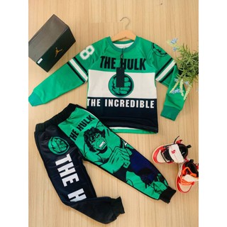 ชุดนอนขายาวซุปเปอร์ฮีโร่พร้อมส่ง