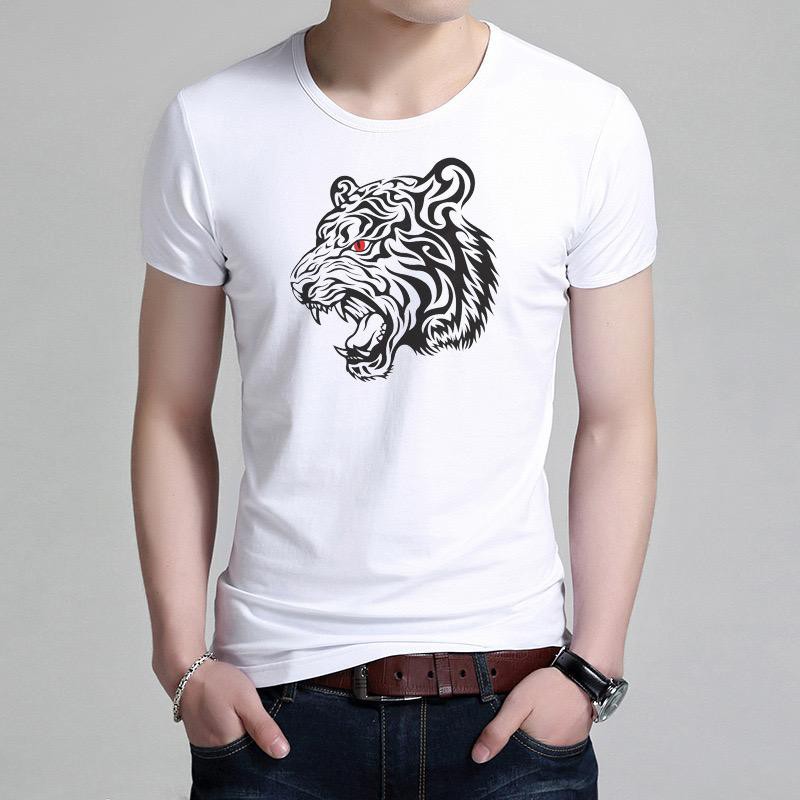 กางเกงขาสั้นผู้ชายและผู้หญิง TIGER TSHIRT GQ