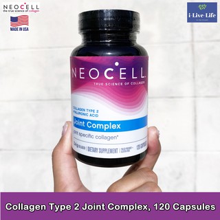 คอลลาเจน บำรุงกระดูกและข้อ Collagen Type 2 Joint Complex 120 Capsules - Neocell นีโอเซลล์