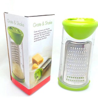 Grate Shake อุปกรณ์ขูดชีส ที่ขูดชีสสแตนเลส รุ่น Portable-cheese-vegetables-mince-00e-J1