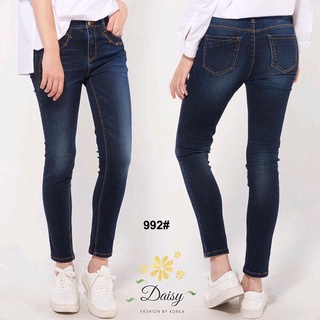 Sale ลดล้างสต็อค # 🔖Daisy กางเกงยีนส์ ขายาว Jeans ยืดหยุ่น ใส่สบาย ผ้ายีนส์ ใส่เที่ยว ใส่ได้บ่อยๆ แฟชั่น สวย ผ้านิ่มค่ะ