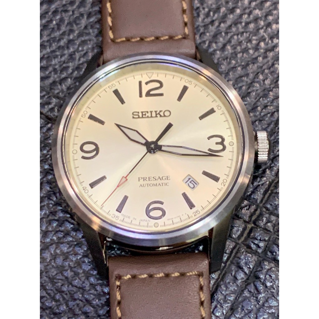 [โค้ดMENA931ลด15%] นาฬิกาข้อมือ Seiko Presage Automatic แท้จากญี่ปุ่น !! รุ่น SRPB65J1
