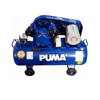 PUMA ปั๊มลมสายพานพร้อมมอเตอร์ 0.5 HP ขนาด 64 ลิตร รุ่น PP2-WM