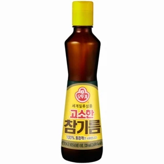 ottogi sesame oil น้ำมันงาเกาหลี 오뚜기 고소한 참기름 80ml/320ml/160ml/110ml