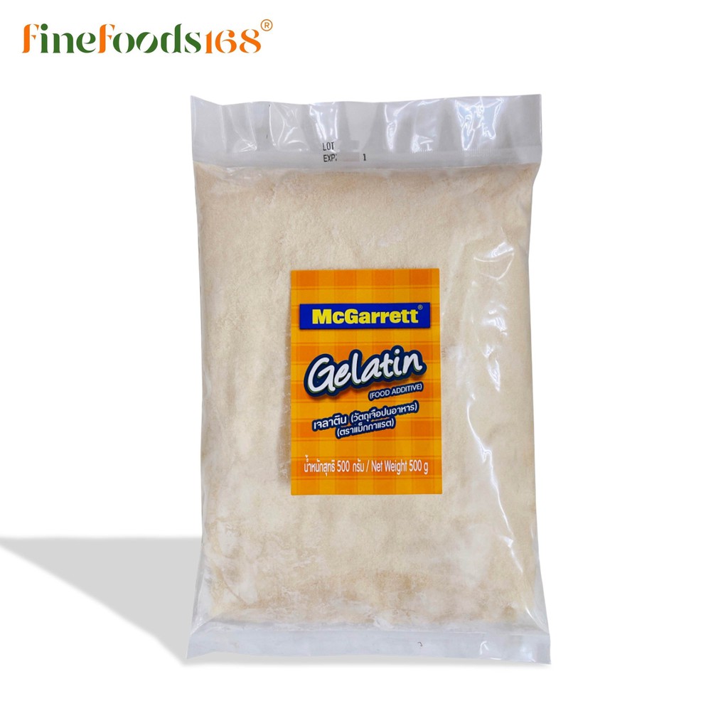แม็กกาแรต เจลาติน 500 กรัม McGarrett Gelatin Powder 500 g.