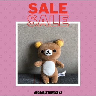 🎈พร้อมส่ง🎈ตุ๊กตา Rilakkuma 🐻🤎 สุดคิ้ว ของแท้