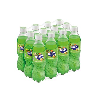 แฟนต้า น้ำอัดลม น้ำเขียว 330 มล. x 12 ขวด Fanta soft drink, green water, 330 ml. X 12 bottles