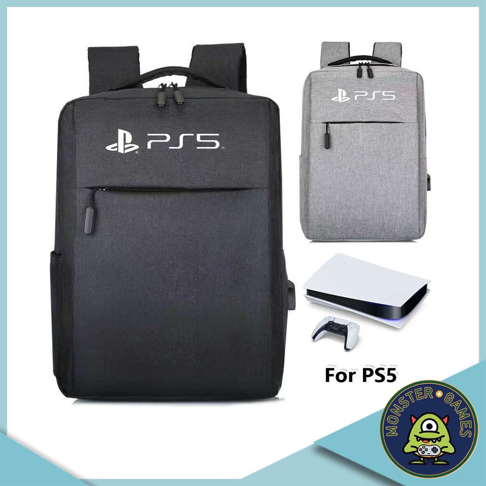 กระเป๋าสะพายหลัง PS5 (กระเป๋าเป้ Ps5)(กระเป๋า Ps5)(Ps5 Bag)(Ps5 Backpack)(PlayStation Bag)