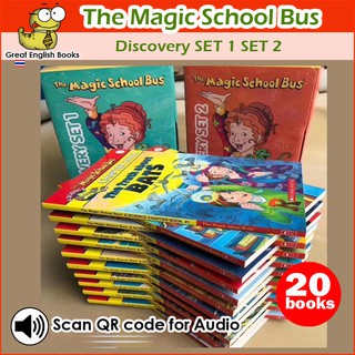 พร้อมส่ง  The Magic School Bus Discovery Set ~ Box1+Box2 รวม 20 books