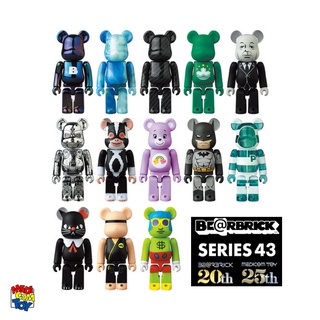 (ของแท้) Bearbrick 100% Series43 20th พร้อมส่ง