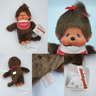 ตุ๊กตา Monchhichi ม่อนชิชิ ไซส์ S ป้ายห้อย ของแท้จากญี่ปุ่น