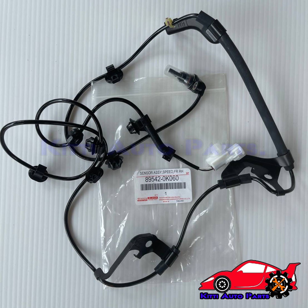 เซ็นเซอร์ ABS หน้า RH แท้ (89542-0K060) (89542-0K110) TOYOTA  REVO 4WD (Aisin)