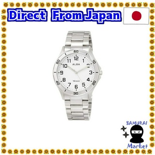 【Direct From Japan】 Seiko Watch Aruba Sports10 Atmospheres Dome Inorganic Glass AQPK409 Mens Silver