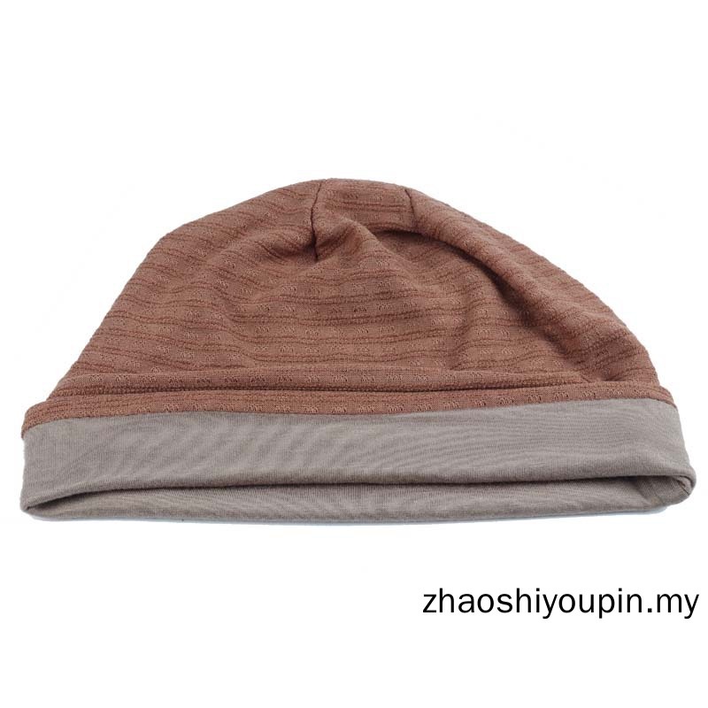 หมวกบีนนี่ ผ้าฝ้าย แบบนิ่ม ระบายอากาศได้ดี สีพื้น สไตล์ฮิปฮอป สําหรับผู้ชาย และผู้หญิง - รูปที่ 6