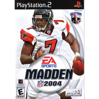 Madden NFL 2004 (Europe) PS2 แผ่นเกมps2 แผ่นไรท์ เกมเพทู