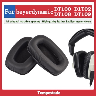 เคสฟองน้ํา ป้องกันหูฟัง สําหรับ beyerdynamic DT100 D1T02 DT108 DT109