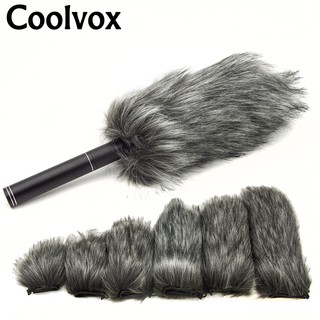 Windproof Sweater Interview Microphone Camera Outdoor Film Television Shooting Mic Fur Windscreen Windshield Muff Cover