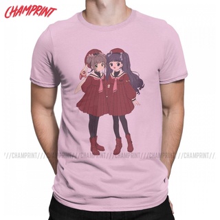 ใหม่ เสื้อยืดคอกลม แขนสั้น ผ้าฝ้าย 100% พิมพ์ลาย Cardcaptor Sakura My Friend ของขวัญวันเกิด สําหรับผู้ชาย และผู้หญิงS-5X