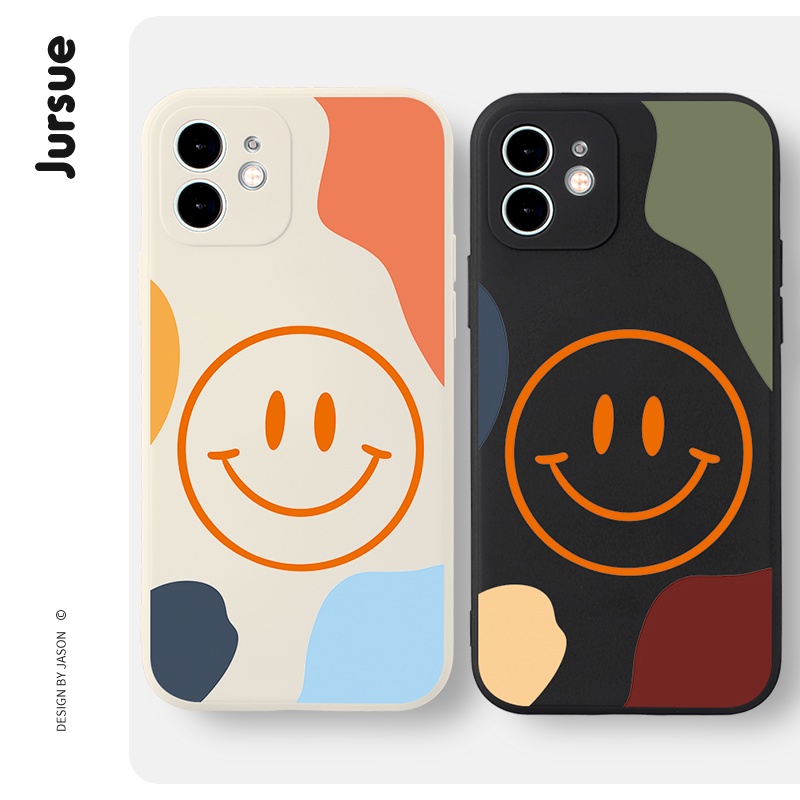 JUESUE เคสคู่ เคสไอโฟน คู่รัก กันกระแทกซิลิโคนนุ่มลายการ์ตูนน่ารักตลก เคสโทรศัพท์ Compatible for iPhone 16 15 14 13 12 11 Pro Max SE 2020 X XR XS 8 7 Plus xsmax 6splus 7plus 8plus พลัส XYH320