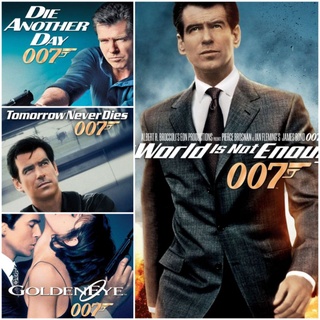 [DVD HD] พยัคฆ์ร้าย 007 เวอร์ชั่น เพียซ บรอสแนน ครบ 4 ภาค-4 แผ่น #หนังฝรั่ง (มีพากย์ไทย/ซับไทย-เลือกดูได้)