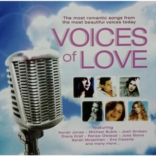 CD เพลงสากลอัลบั้ม Voices of love รวม 18 บทเพลงไพเราะ