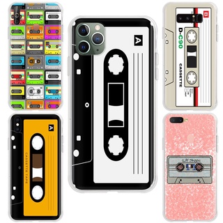 เคสโทรศัพท์มือถือแบบนิ่ม ลายเทปคาสเซ็ต BO-140 สําหรับ Samsung Galaxy J2 J8 J6 J7 J4 A6 J5 Prime Pro Plus Core